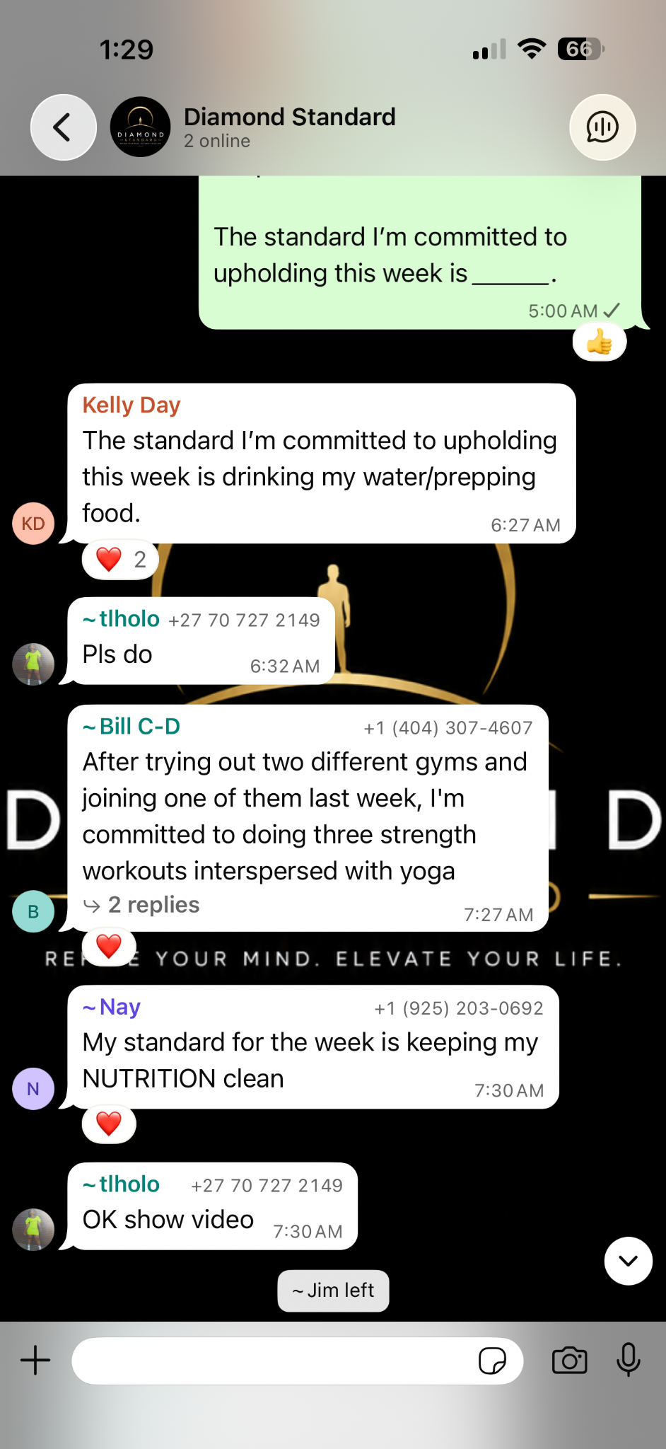 Diamond Standard community screenshot