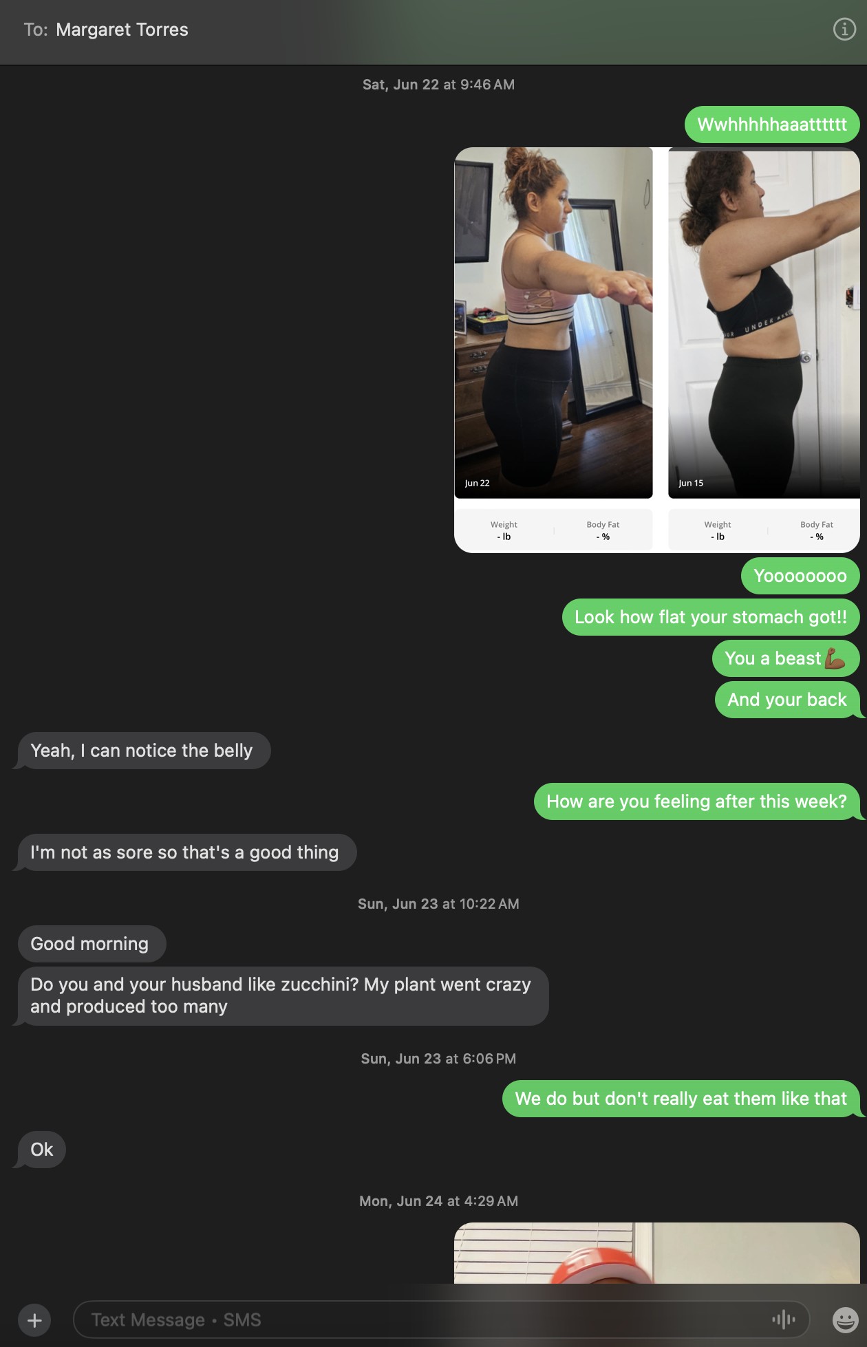 Client testimonial